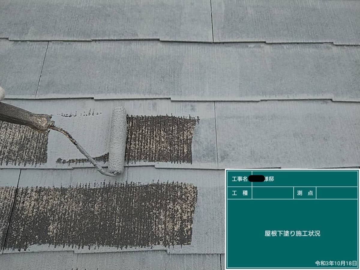 【施工例】まるで新築! 全体塗装&玄関リフォームの筑西市H様邸【作業の様子と玄関ドア編】