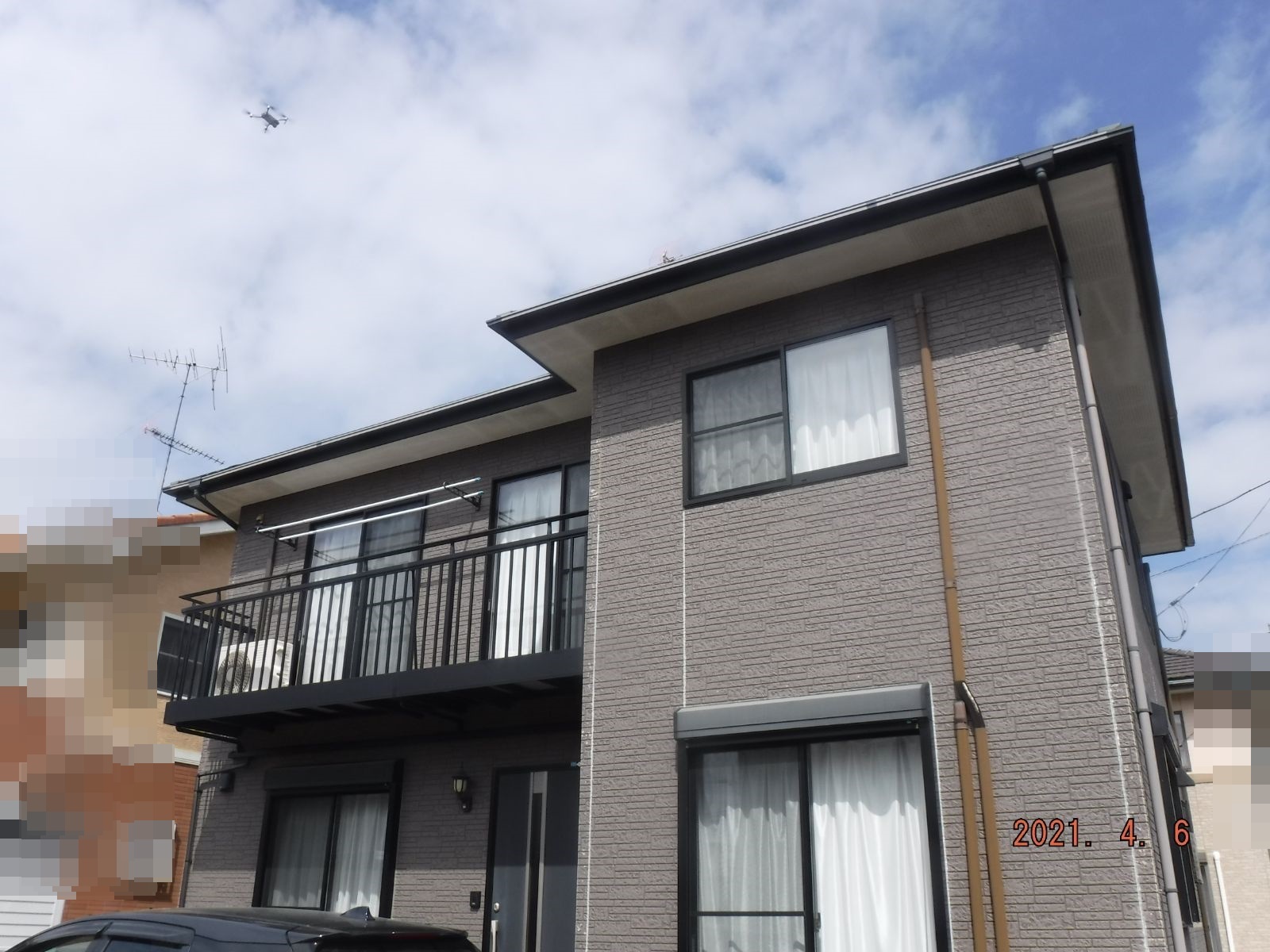 筑西市　Y様邸 外壁塗装＋屋根カバー工事