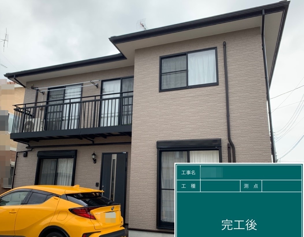 筑西市　Y様邸 外壁塗装＋屋根カバー工事