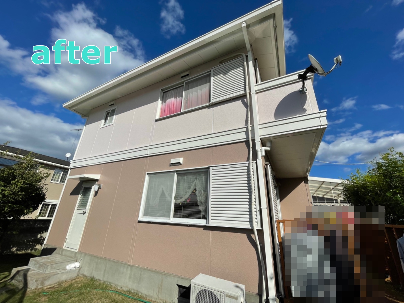 筑西市 Y様邸 優しいお色のツートンへ