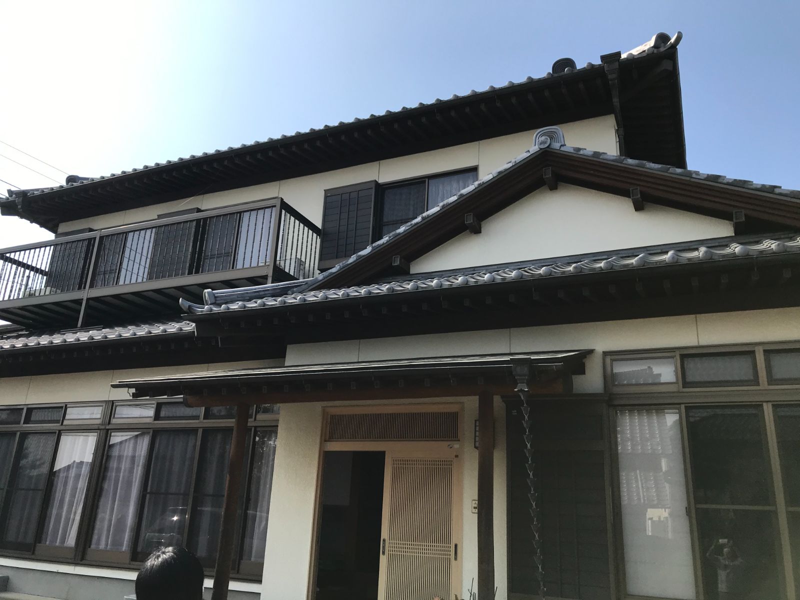 筑西市　E様邸 2回目の外壁塗り替え。前回と同色施工にて