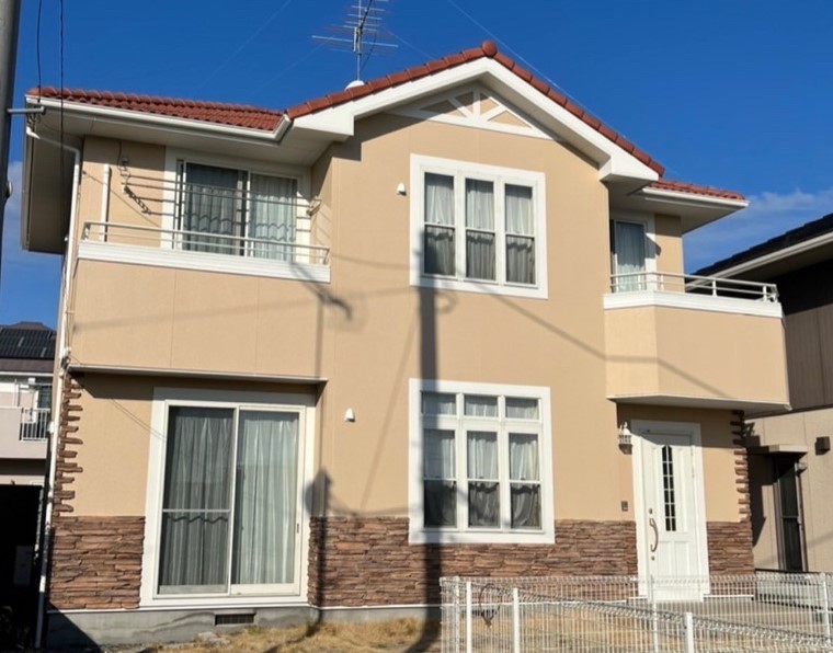 筑西市　N様邸 家族みんなで決めた外壁色！ ちょっとだけイメチェン(^^)