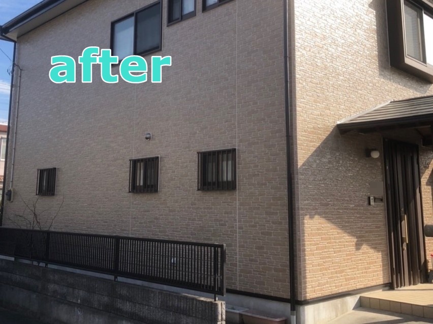 結城市　N様邸 クリヤー塗装＋屋根カバー工事